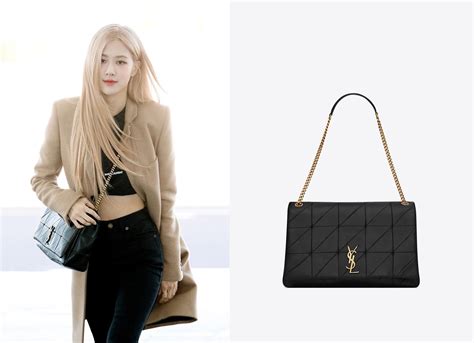 ysl rose blackpink bag|BLACKPINK rose new look.